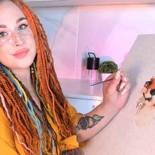 Model - Flower_Camellia shy