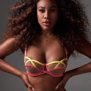 Model - Nicole cambell stockings