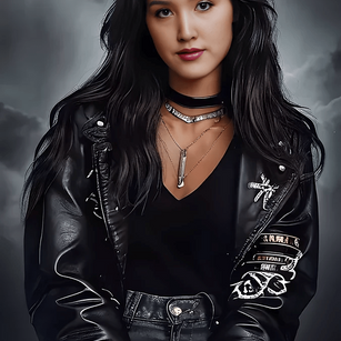 Model - Carrie shaved