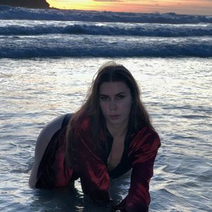 Model - Bella Morgran blowjob