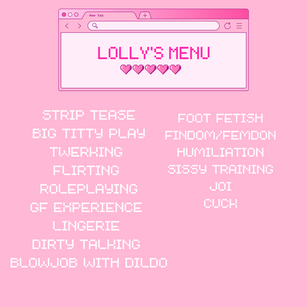 Model - Lolly The Dolly findom