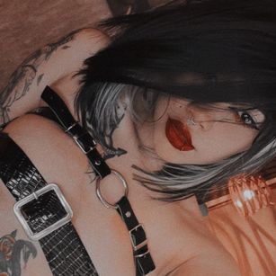 Model - Violette clerk1 blowjob