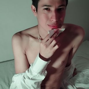 Model - Peter Rousseau shaved