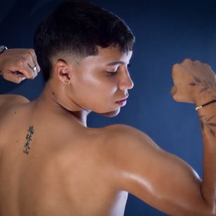 Model - Valentino Rivera peludo