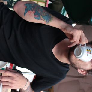 Model - Stive Colins dick