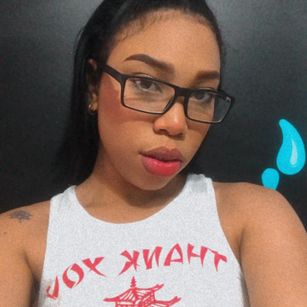 Model - Aby LeBlanc gagging