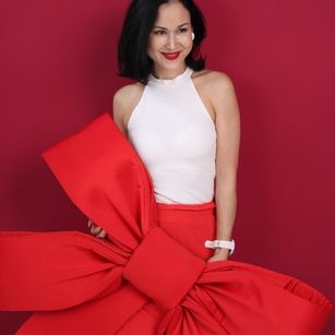 Model - Anastasia Withglasses