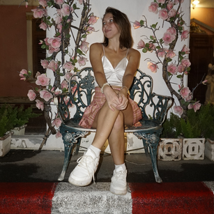 Model - Lina Siren pantyhose