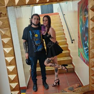 Model - Emily y Christian bigass