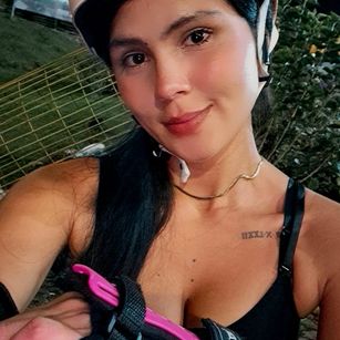 Model - Chloe Collins heels