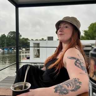 Model - Krenz tatuada