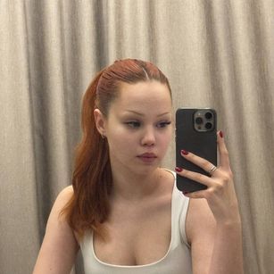 Model - July Jensen shy