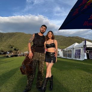 Model - Sofia and Lorenzo pantyhose