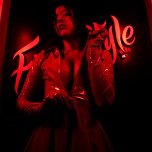 Model - Camila Marti Latex