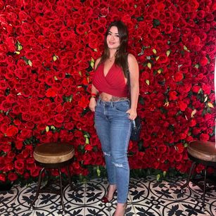 Model - Aleja Moore beauty