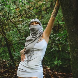 Model - Angie Chala split