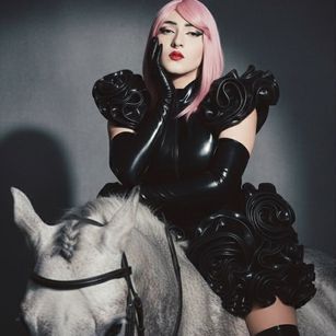 Model - Ursula Evans smoke