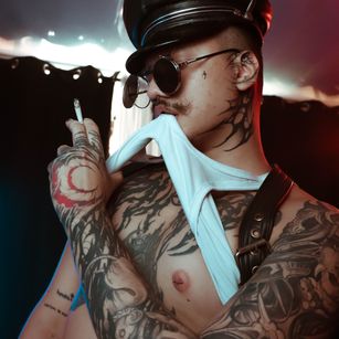 Model - Master Allan Hurts dom