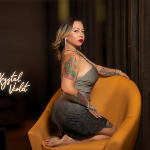 Model - KrystalViolet striptease