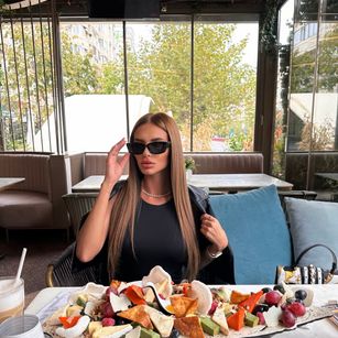 Model - Giselle Thorne leather