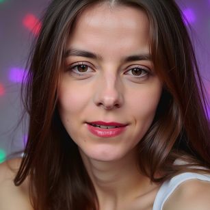 Model - Megi footjob