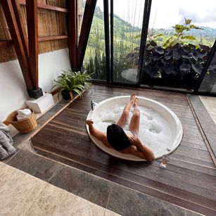 Model - April Silver anal