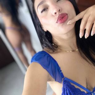 Model - April Silver anal