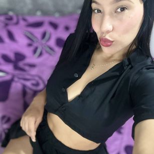 Model - April Silver anal