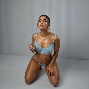 Model - Demileigh Peters cum