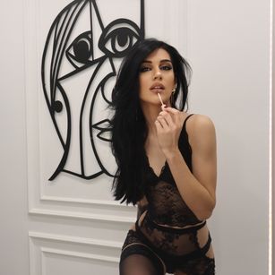 Model - Nerissa Myst lingerie