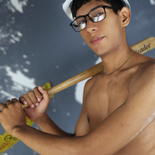 Model - Nick Collins hairy