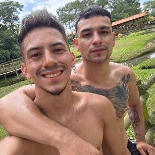 Model - Aron amp Leo feet