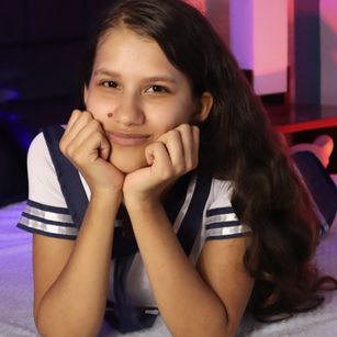 Model - Little  Emma hairy