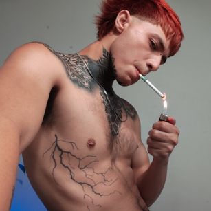 Model - Jonathan Lopez dildos