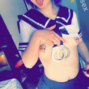 Model - SpaceshipSex tattoos