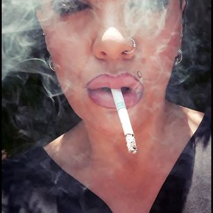 Model - Goddess Erotika smoking