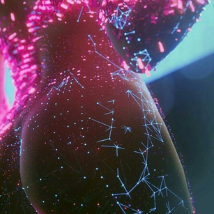 Model - Mine Mullet brounette