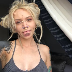 Model - Christina tattoos