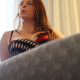 Model - Blazedflowrr redhead