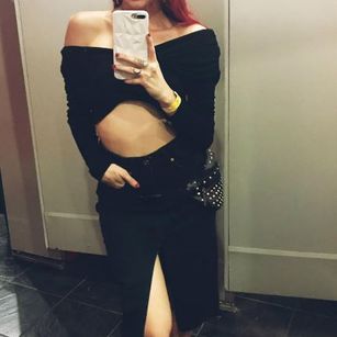 Model - Victoria Roberts heels