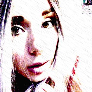 Model - Jeannie playful