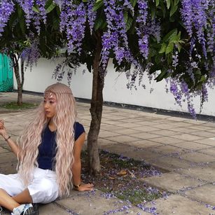 Model - Daisy Mun schoolgirl