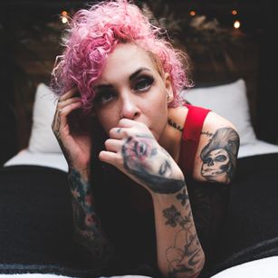 Model - Vanp Suicide boots