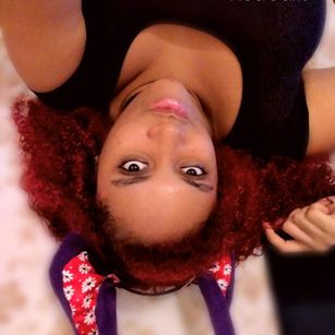 Model - Sarah RedCurls blackgirl