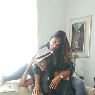 Model - Sasha Linda pareja