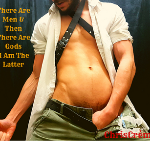 Model - Chris Creme feet