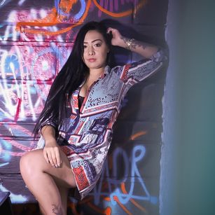 Model - Hanna_Coper striptease