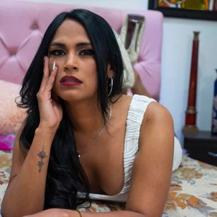 Model - Ashley Naughty Trans bigcock