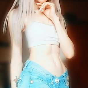 Model - Natali sex leather