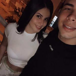 Model - michael sebastian alarcon rueda couple